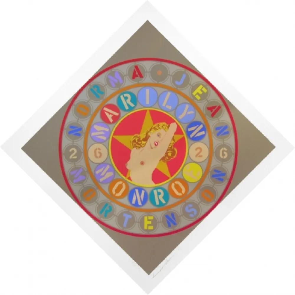 Siebdruck Indiana - Metamorphosis of Norman Jean (Marilyn Monroe)