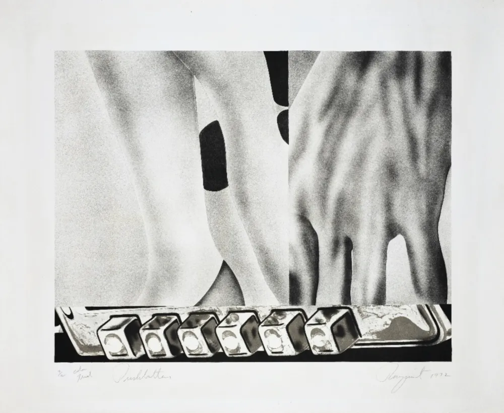 Lithographie Indiana - Pushbuttons