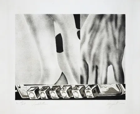 Lithographie Indiana - Pushbuttons