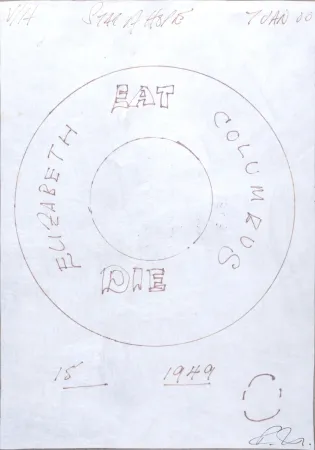 Monotypie Indiana - Star of Hope Study #1, 2000