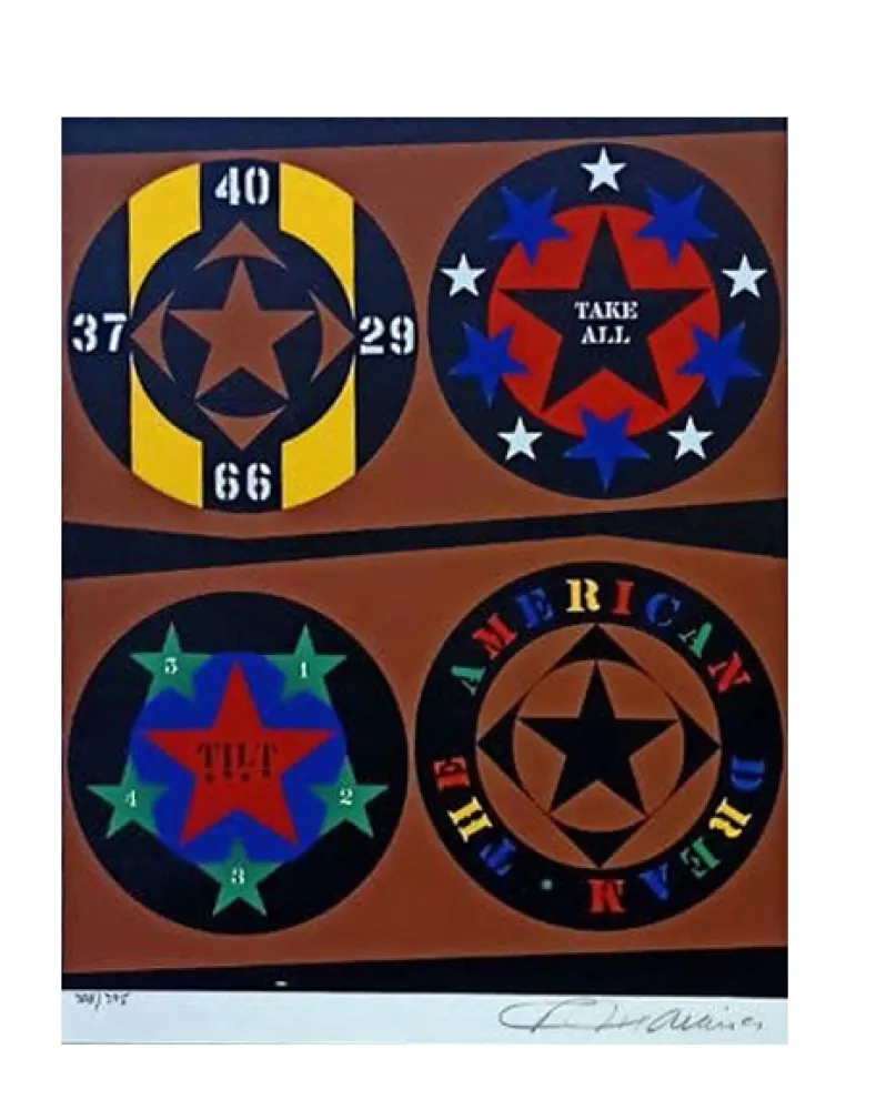 Siebdruck Indiana - THE AMERICAN DREAM