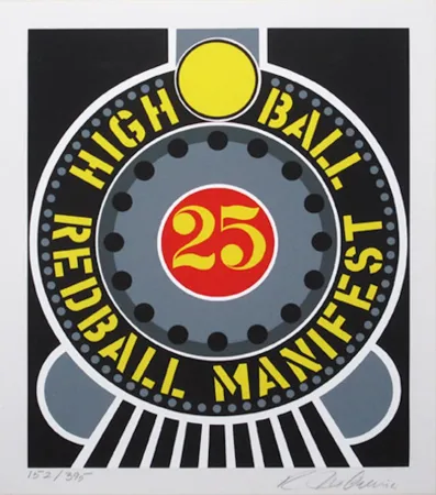 Siebdruck Indiana - The American Dream (High Ball Redball Manifest)