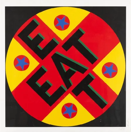 Siebdruck Indiana - The American Dream No. 2 - Eat