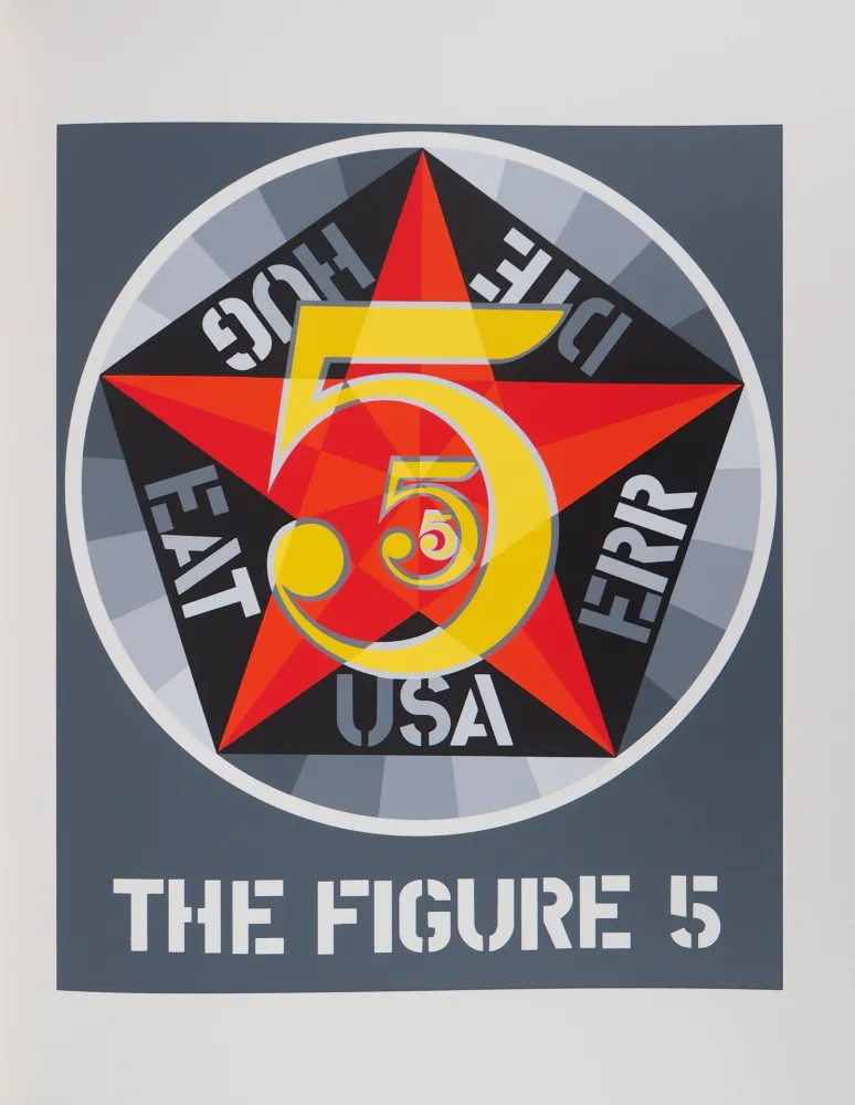 Siebdruck Indiana - The Figure 5 American Dream