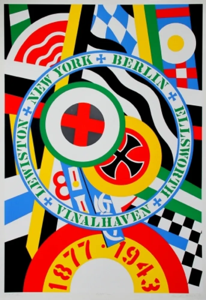 Siebdruck Indiana - The Hartley Elegies: Berlin Series, KvF IV