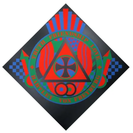 Siebdruck Indiana - The Hartley Elegies: Berlin Series, KvF VIII