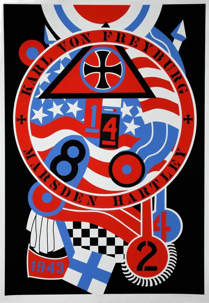 Siebdruck Indiana - THE HARTLEY ELEGIES - KvF II