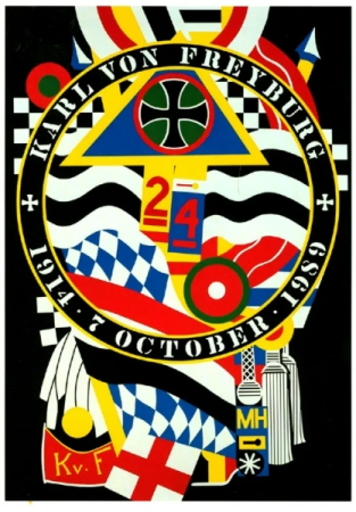 Siebdruck Indiana - The Hartley Elegies: The Berlin Series - KvF I