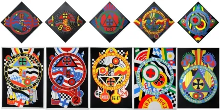 Siebdruck Indiana - The Hartley Elegies: The Berlin Series - KvF I - X