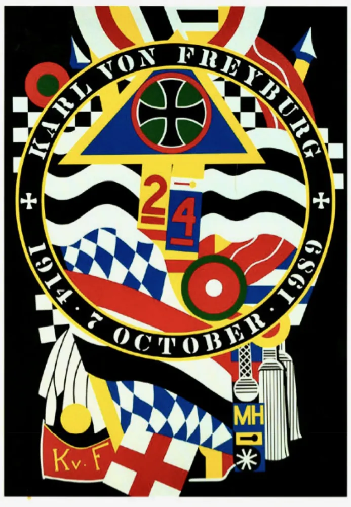 Siebdruck Indiana - The Hartley Elegies - The Berlin Series KvF1