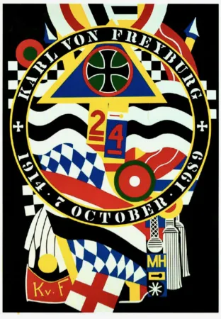 Siebdruck Indiana - The Hartley Elegies - The Berlin Series KvF1