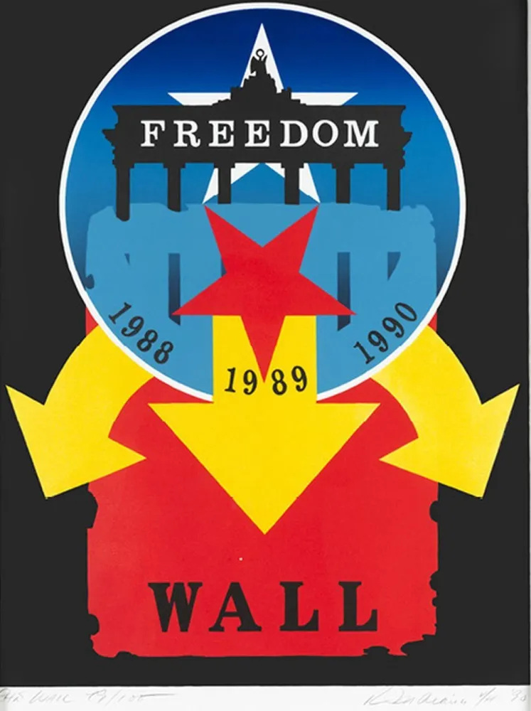 Siebdruck Indiana - The Wall