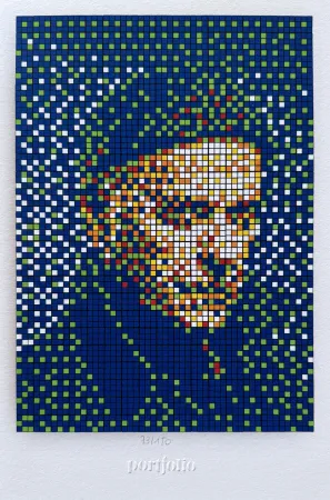 Digitale Druckgrafik Invader - Enki Bilal x Portfolio, 2024