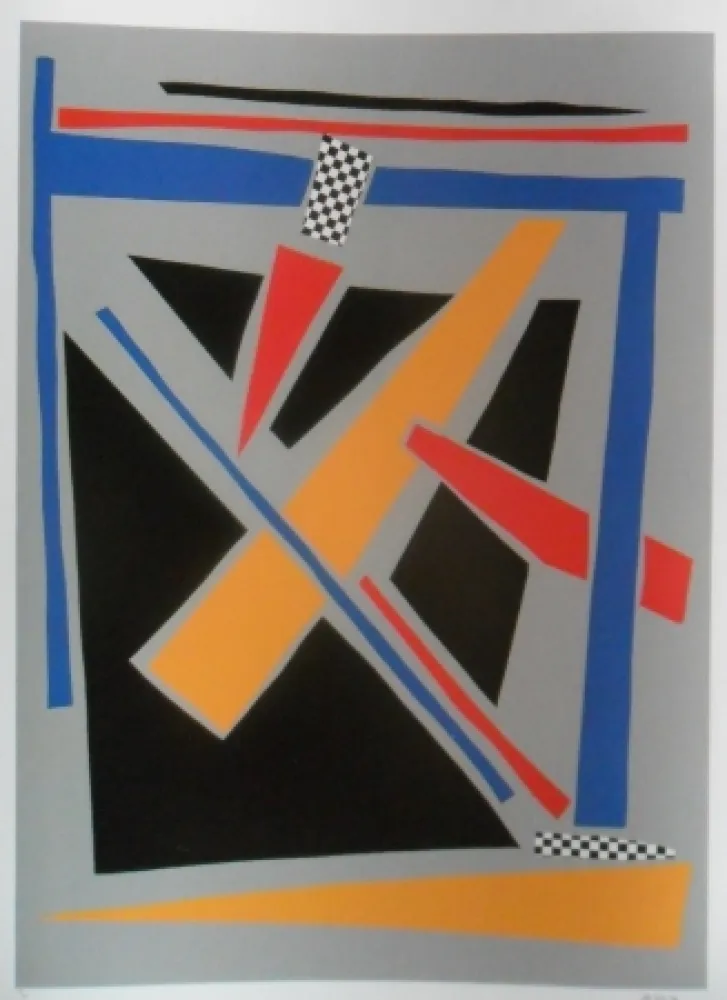 Siebdruck Jacobsen - Visions Sculpturales I