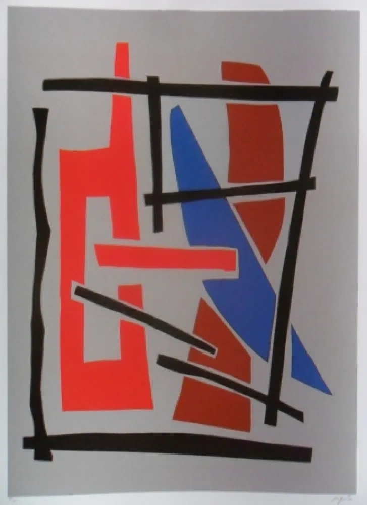 Siebdruck Jacobsen - Visions Sculpturales III