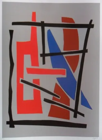 Siebdruck Jacobsen - Visions Sculpturales III