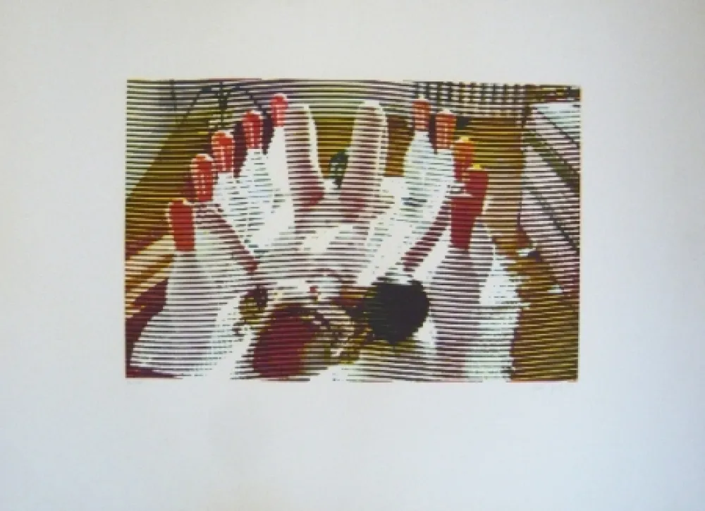 Radierung Und Aquatinta Jacquet - Anniversaire