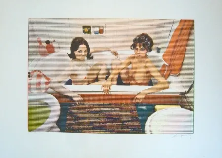 Radierung Und Aquatinta Jacquet - Gabrielle d'estrée