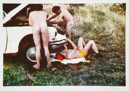 Radierung Und Aquatinta Jacquet - La Panne