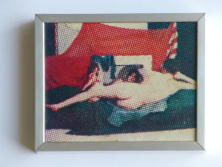 Siebdruck Jacquet - La Vénus au miroir d'après Velasquez 