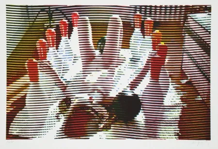 Radierung Und Aquatinta Jacquet - L'Anniversaire