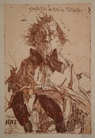 Illustriertes Buch Janssen - Angeber Icks. 1ne Quijoterie (Eine Quijoterie). 