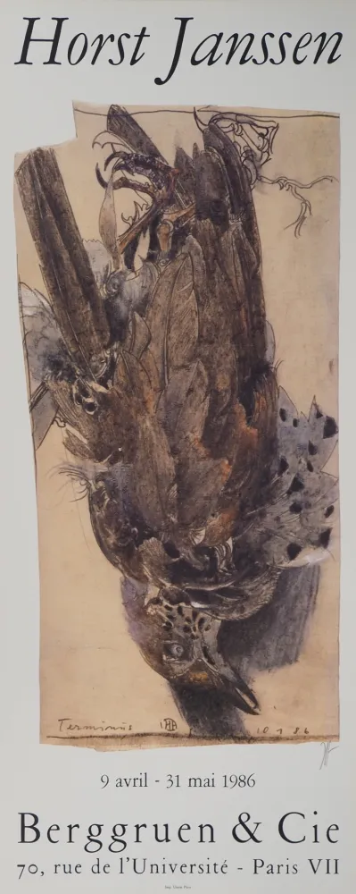 Illustriertes Buch Janssen - L'oiseau pendu