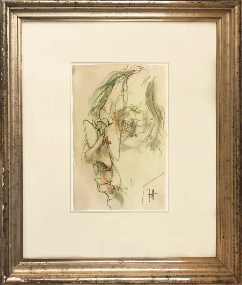 Keine Technische Janssen - Selfportrait on profile