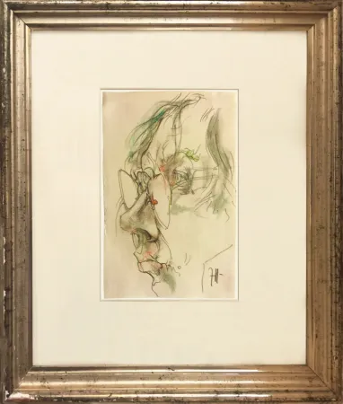 Keine Technische Janssen - Selfportrait on profile