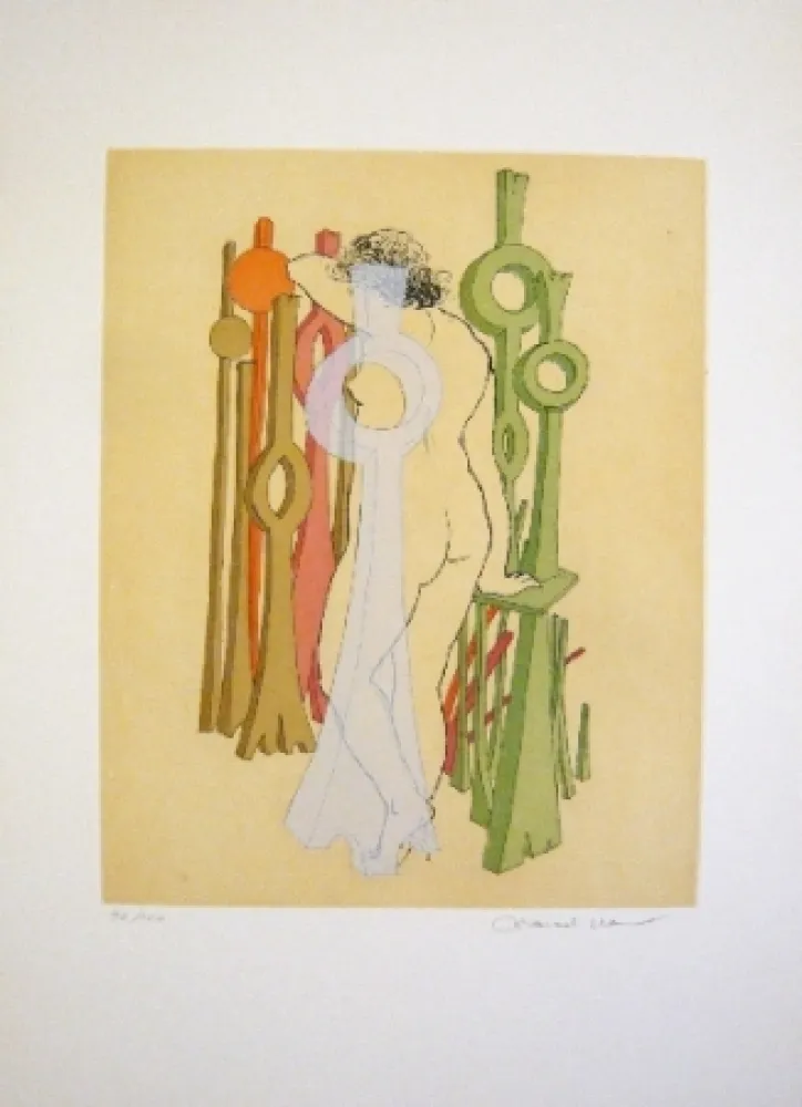 Radierung Und Aquatinta Jean - Composition