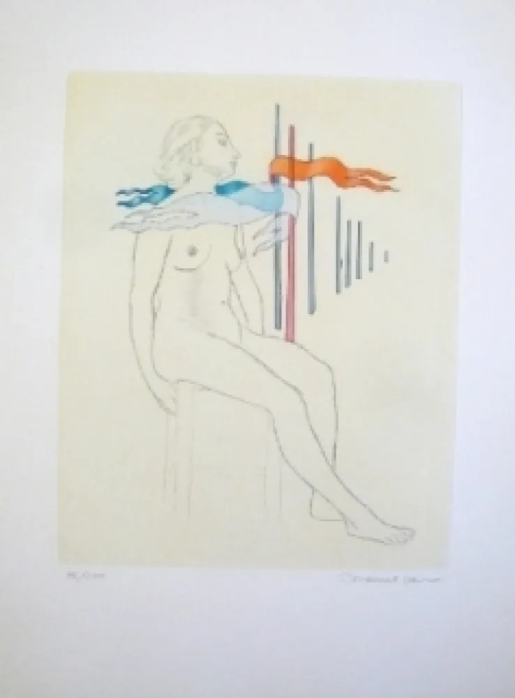 Radierung Und Aquatinta Jean - Composition