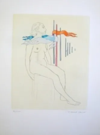 Radierung Und Aquatinta Jean - Composition