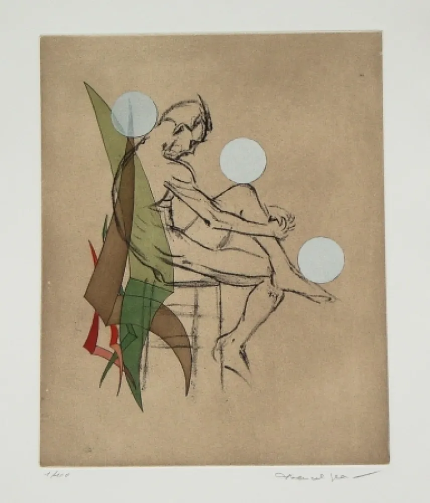 Radierung Und Aquatinta Jean - Eaux-fortes