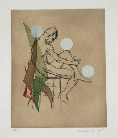 Radierung Und Aquatinta Jean - Eaux-fortes