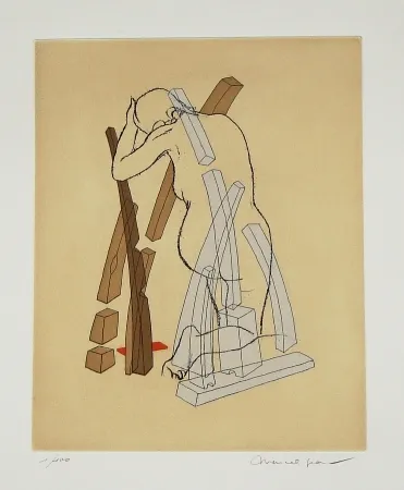 Radierung Und Aquatinta Jean - Eaux-fortes