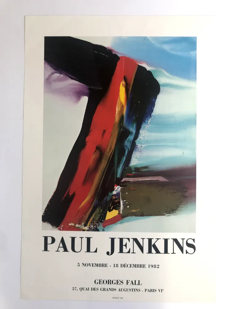 Plakat Jenkins - Galerie Georges Fall