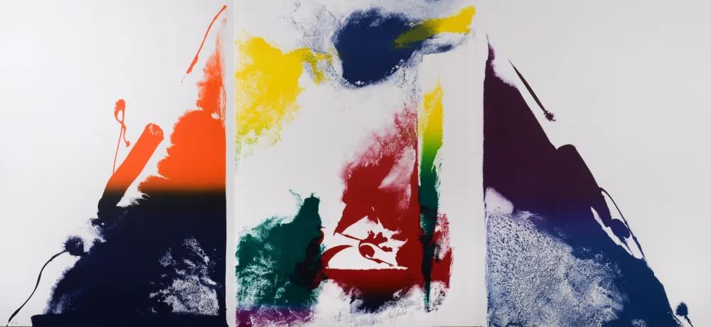 Lithographie Jenkins - We the people, 1987 - Hand-signed