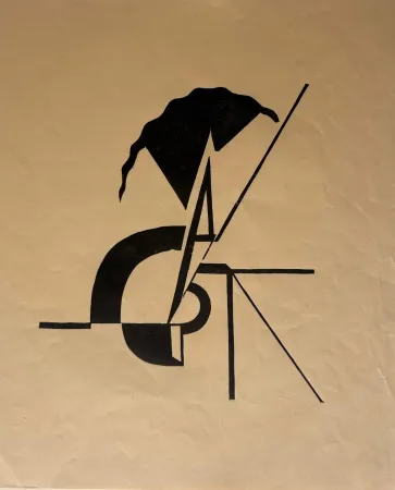 Holzschnitt Jespers - Bezette Stad (