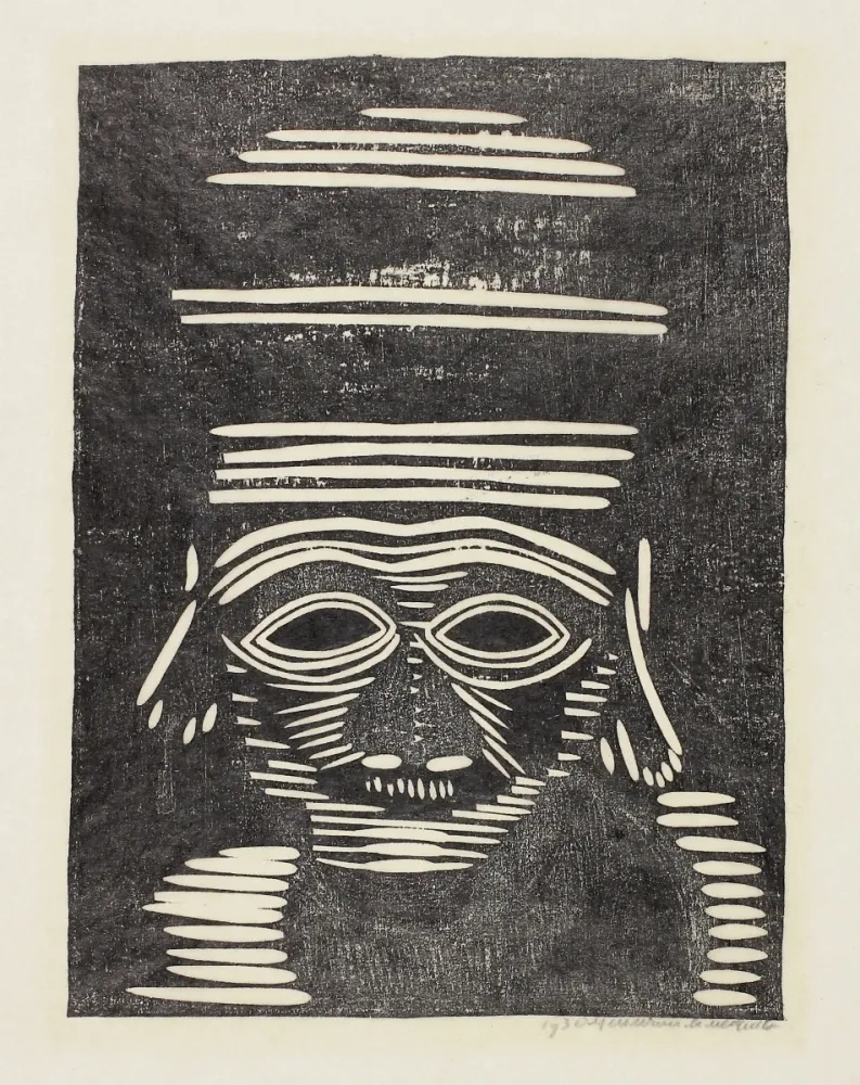 Holzschnitt Jessurun De Mesquita - Fantasie