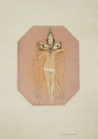 Radierung Und Aquatinta Johnny Nilsson - Titre inconnu