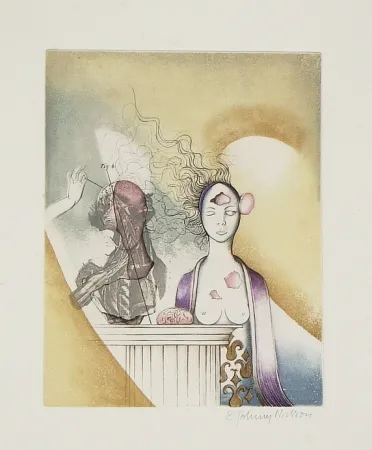 Radierung Und Aquatinta Johnny Nilsson - Titre inconnu