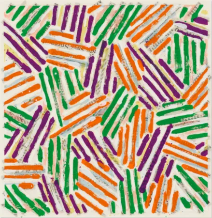 Siebdruck Johns - Cross Hatch