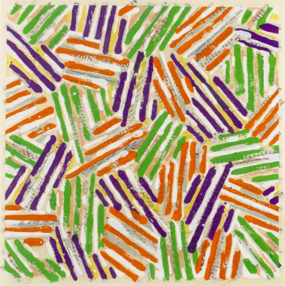 Siebdruck Johns - Untitled