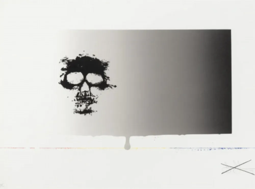 Siebdruck Johns - Untitled (from Reality and Paradoxes)