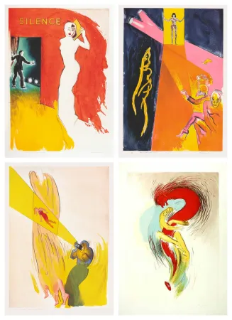 Radierung Und Aquatinta Jones - Catwalk