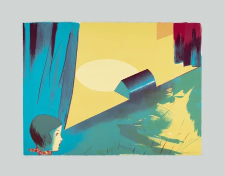 Lithographie Jones - Stage set (4)