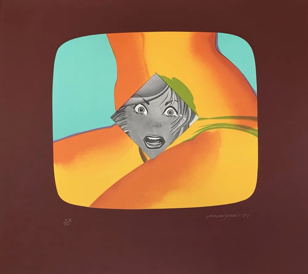 Siebdruck Jones - Untitled - “Rothko Memorial Portfolio” 