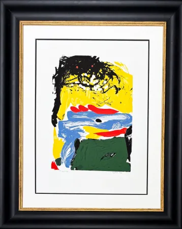 Siebdruck Jorn - Asger Jorn (1914–1973) - Color Serigraph on paper - 1970