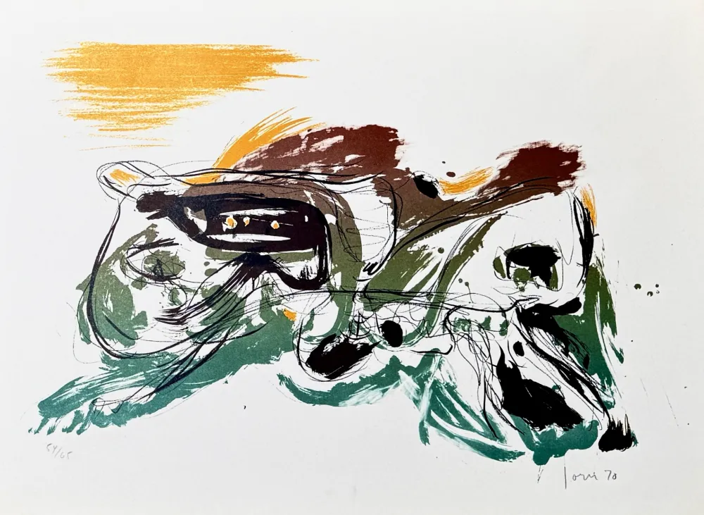 Lithographie Jorn - Cuba