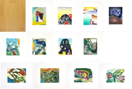 Holzschnitt Jorn - Etudes et surprises